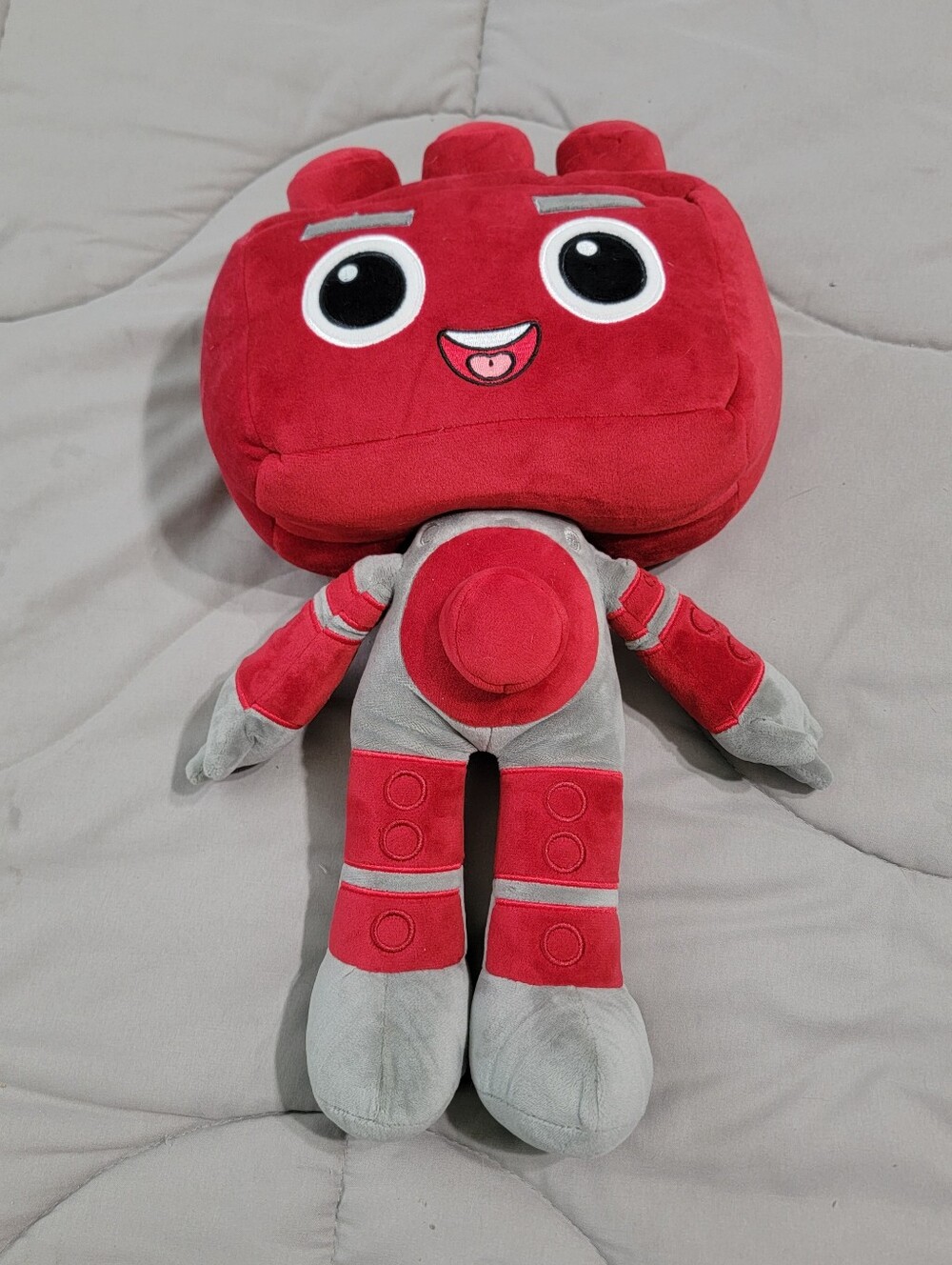 Brick Fest Live 2024 Red Lego Plush Stuffed Animal